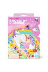 Tiger Tribe Sticker By Numbers Magical Garden Animals Unicorns