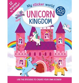 EDC Publishing My Sticker World Unicorn Kingdom