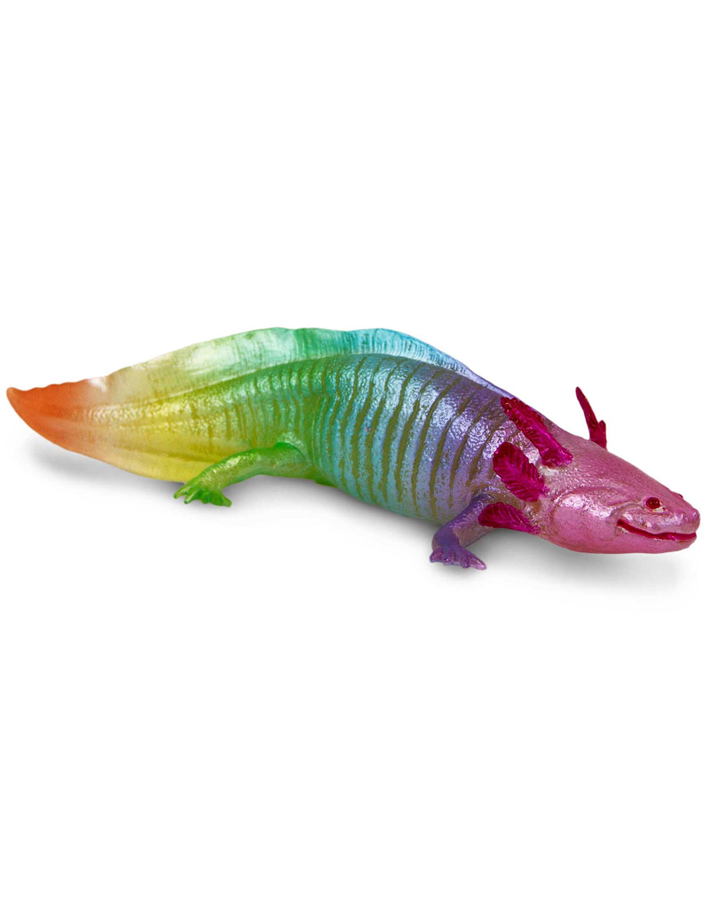 Safari Ltd. Rainbow Axolotl Figure