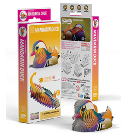 EUGY Mandarin Duck 3D Puzzle