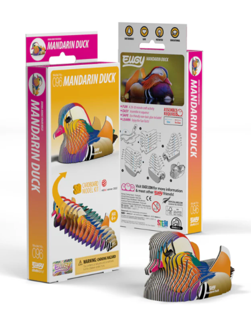 EUGY Mandarin Duck 3D Puzzle