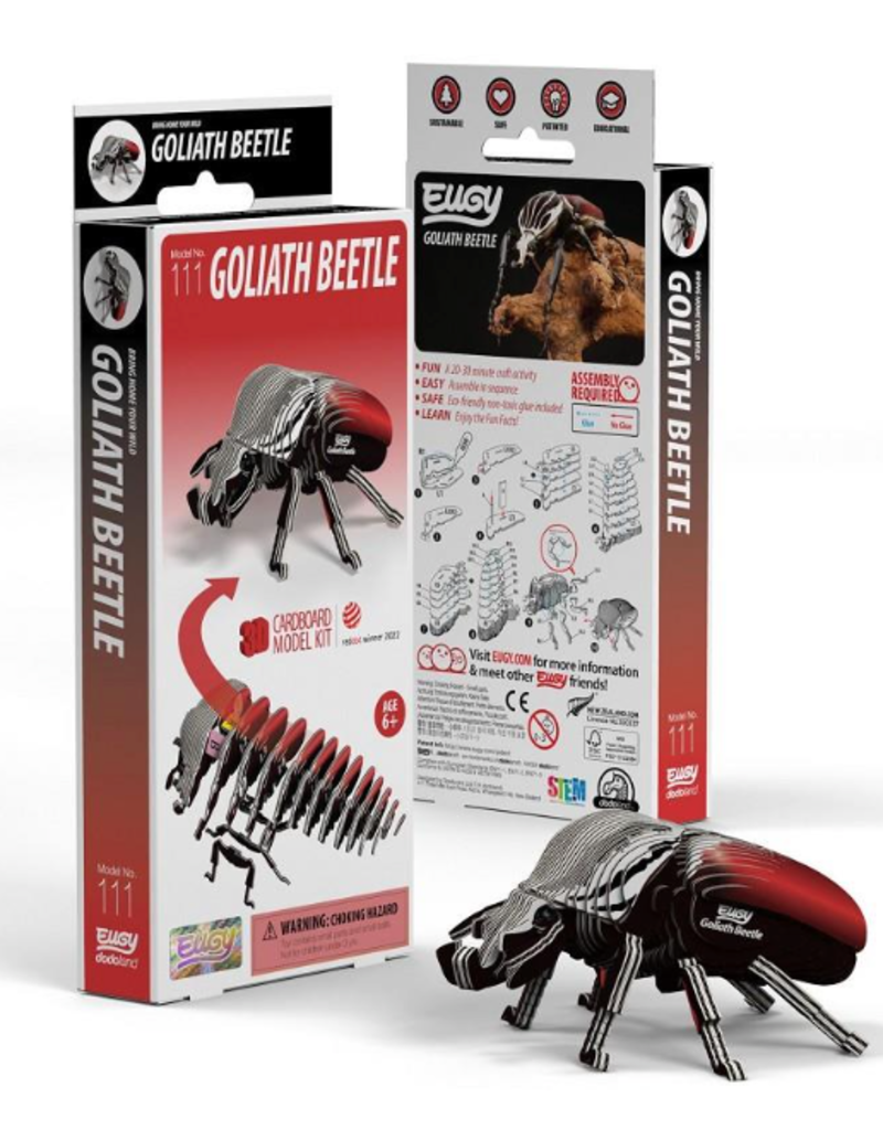 EUGY Goliath Beetle 3D Puzzle