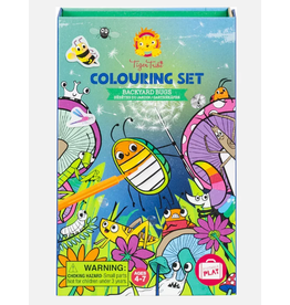 Tiger Tribe Artistic Tiger Tribe Colouring Set - Backyard Bugs
