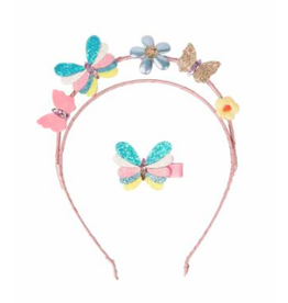 Creative Education (Great Pretenders) Butterflies for Days Headband & Hairclip