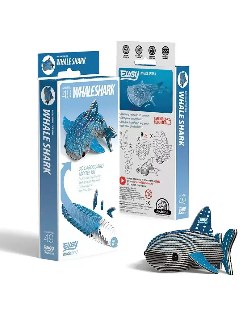 EUGY Whale Shark 3D Puzzle