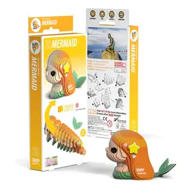 EUGY Mermaid 3D Puzzle