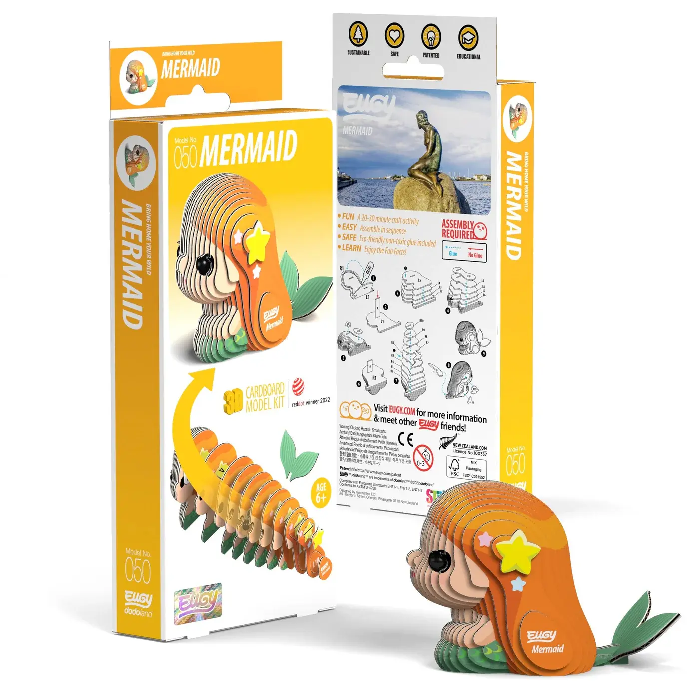 Mermaid 3D Puzzle