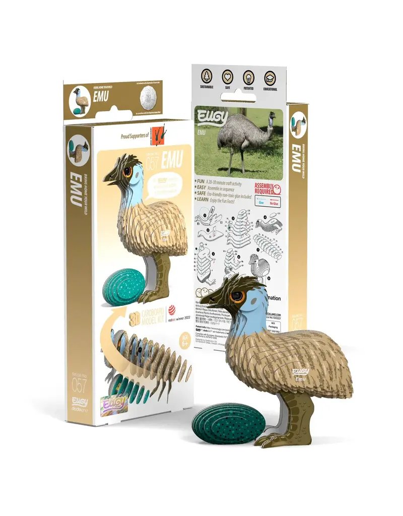 EUGY Emu 3D Puzzle