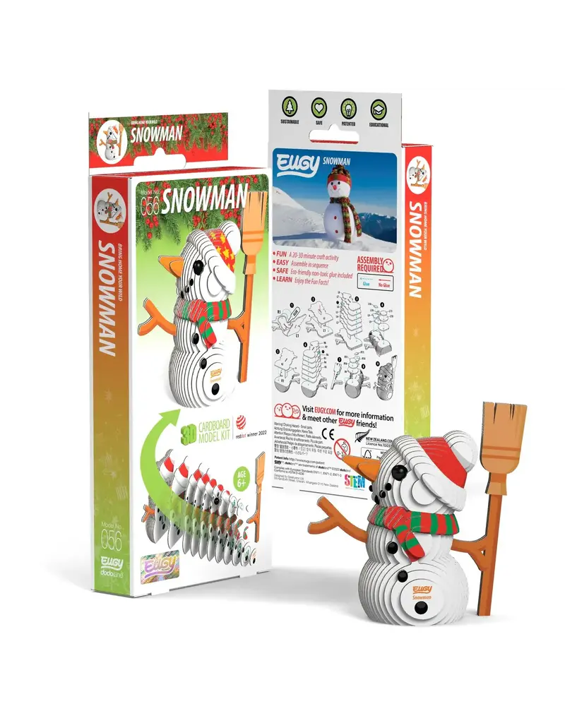 EUGY Snowman 3D Puzzle