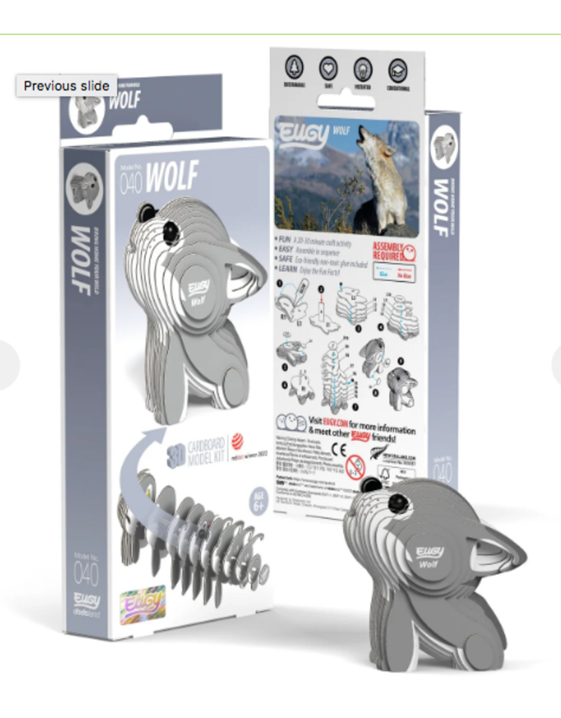 EUGY Wolf 3D Puzzle