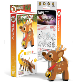 EUGY Reindeer 3D Puzzle