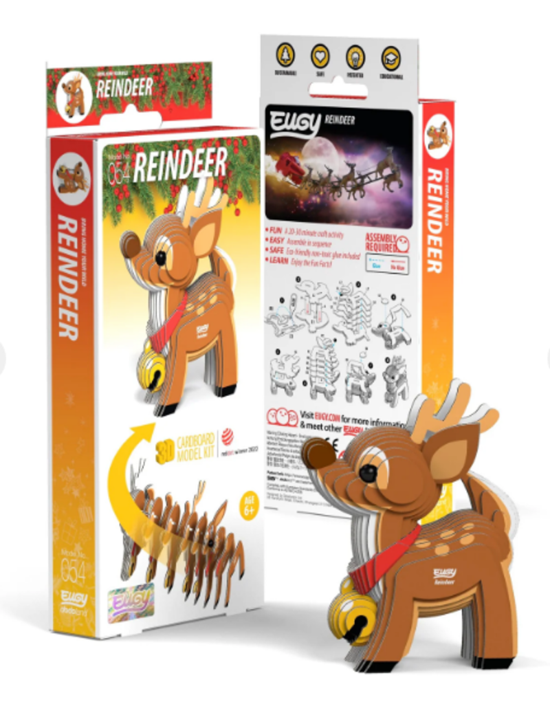 EUGY Reindeer 3D Puzzle