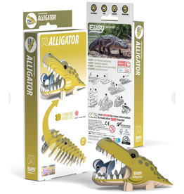 EUGY Alligator 3D Puzzle