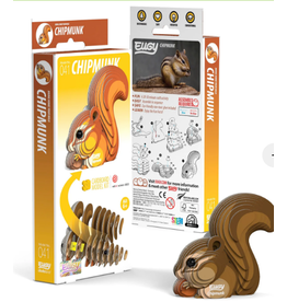 EUGY Chipmunk 3D Puzzle