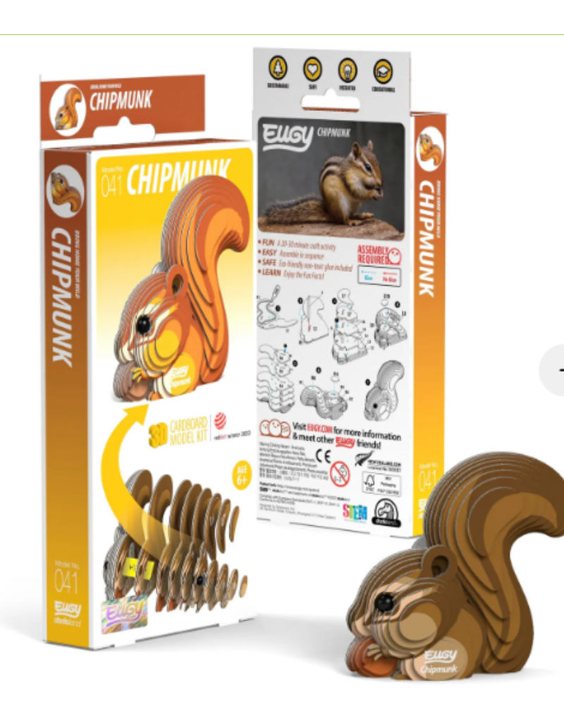 EUGY Chipmunk 3D Puzzle