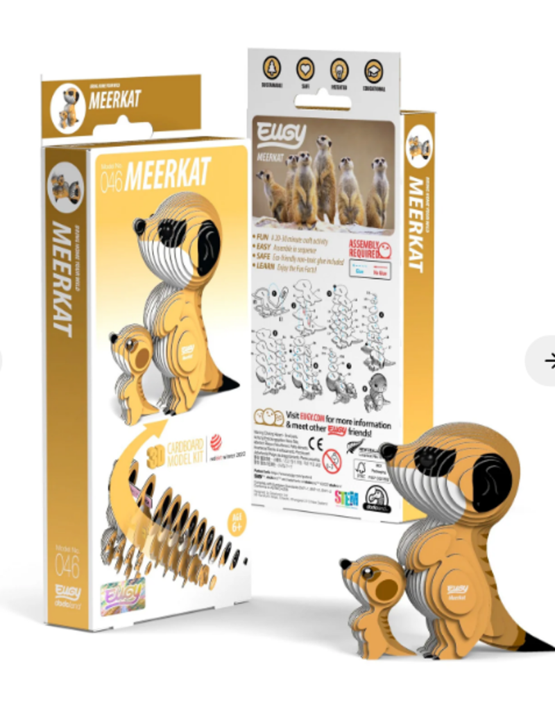 EUGY Meerkat 3D Puzzle