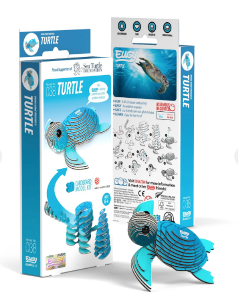 EUGY Turtle 3D Puzzle