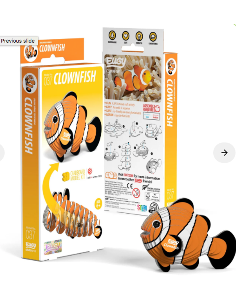 EUGY Clownfish 3D Puzzle