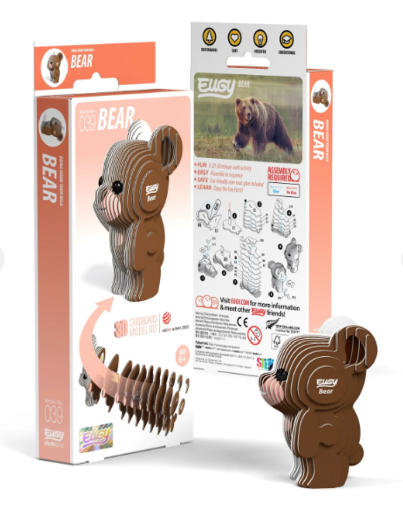 EUGY Bear 3D Puzzle