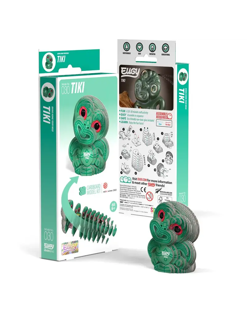 EUGY Tiki 3D Puzzle
