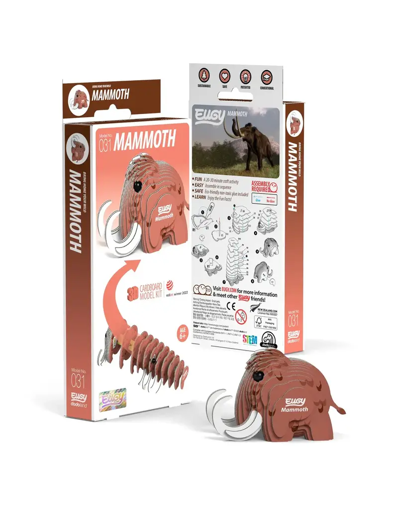 EUGY Mammoth 3D Puzzle
