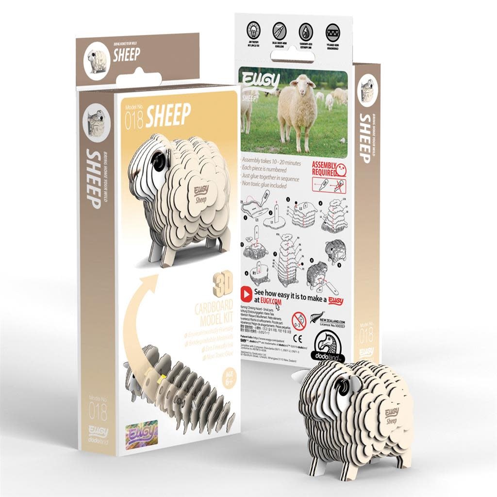 Eugy - Sheep 3D Puzzle