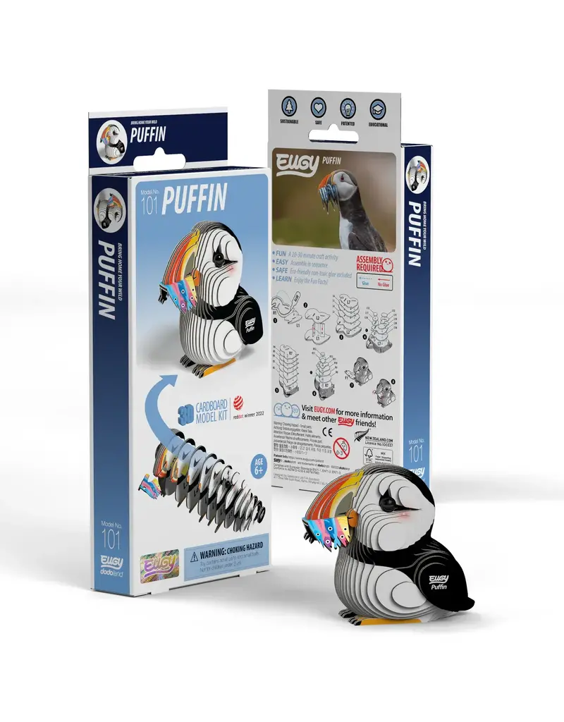 EUGY Puffin 3D Puzzle