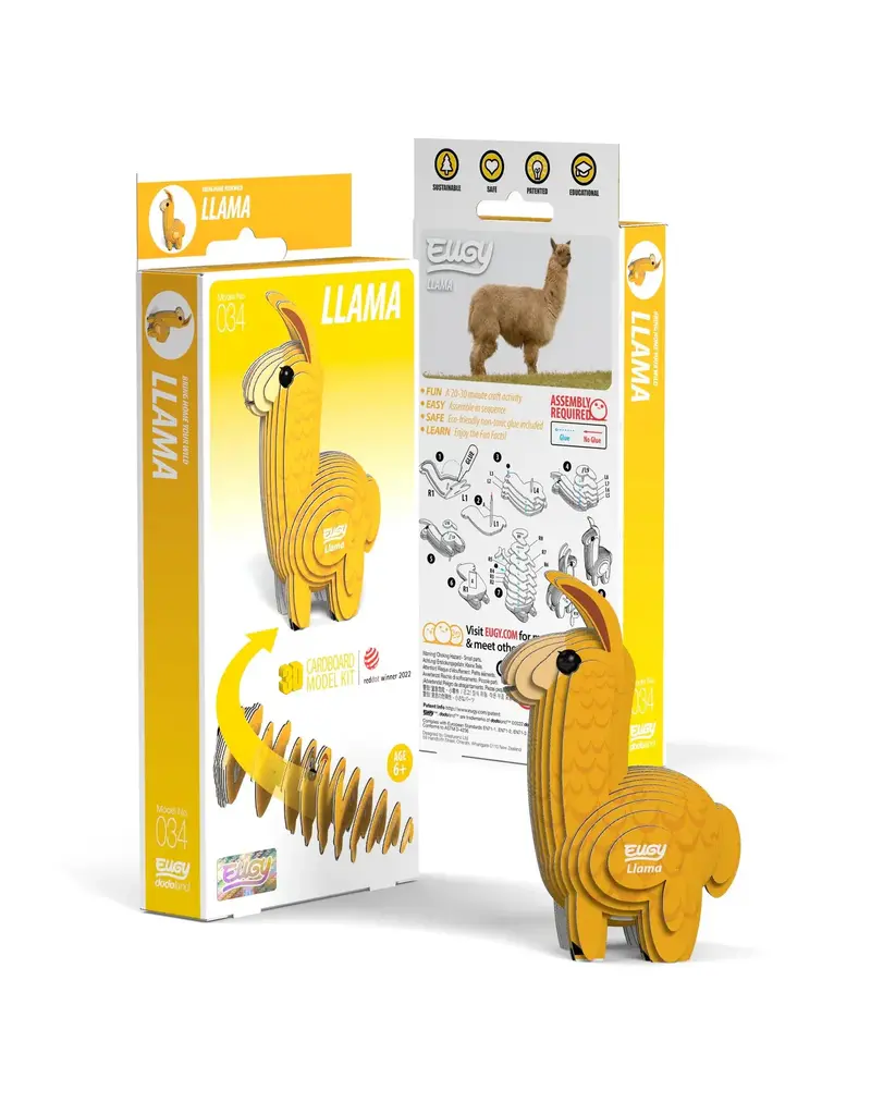 EUGY Llama 3D Puzzle