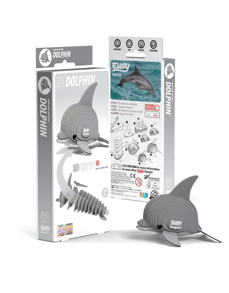 EUGY Dolphin 3D Puzzle