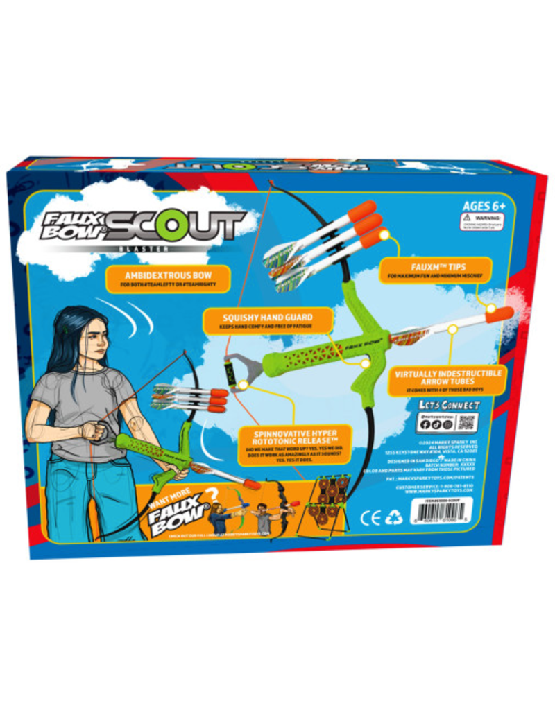 Marky Sparky Outdoor Faux Bow 4.0 - Lizardite (Black/Green)