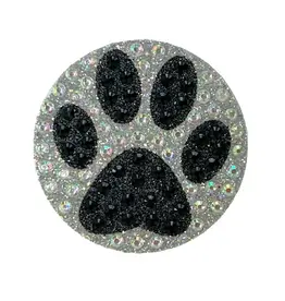 StickerBeans Stickerbeans Black Paw Print