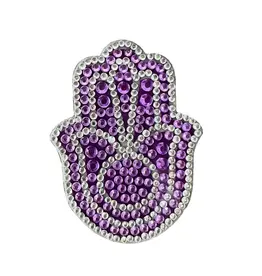 StickerBeans Stickerbeans Purple Hamsa