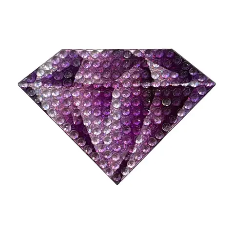 Purple Beans Sticker StickerBeans Stickerbeans Purple Diamond - Pow Science LLC