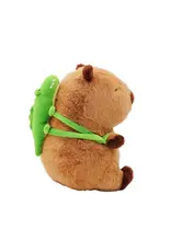 Showcase Plush Capybara with Crocodile