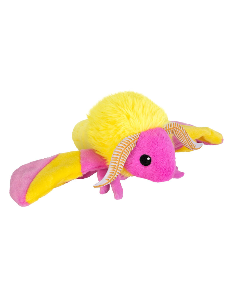 Wild Republic Rosy Maple Moth Plush