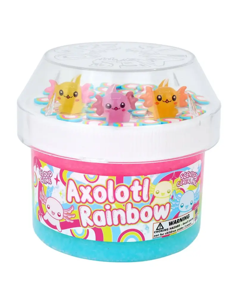 DOPESLIMES Axolotl Rainbow Dopeslime Slime