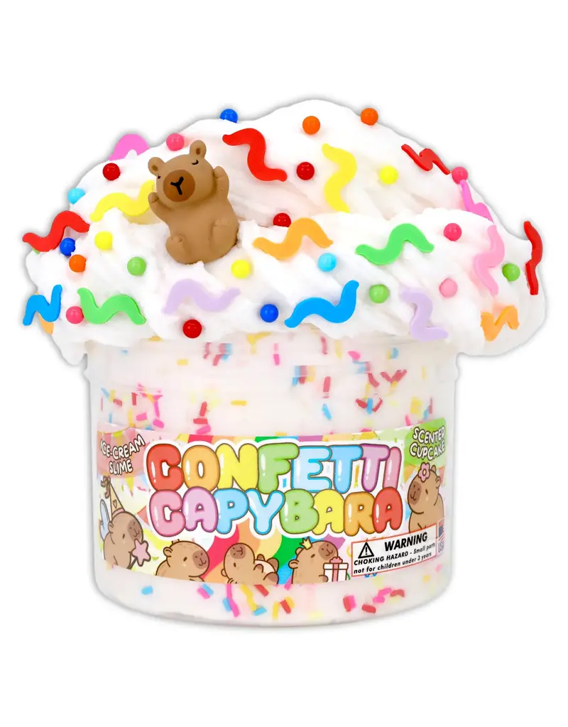 DOPESLIMES Dope Slimes Confetti Capybara Slime