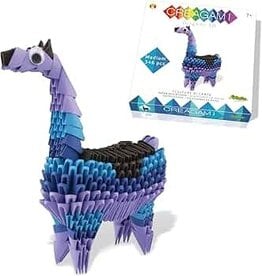 Smart Toys & Games Craft Kit Creagami 3D Origami Set - LLama (Medium - 346 Pieces)