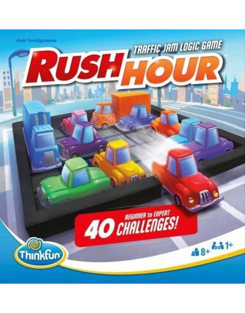Think Fun Game Rush Hour Traffic Logic Game