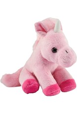 Wild Republic Pocketkins Eco Unicorn Pink Plush