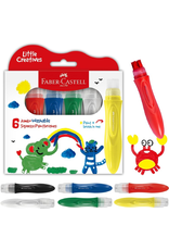 Faber-Castell 6 Jumbo Washable Squeeze Paintbrushes