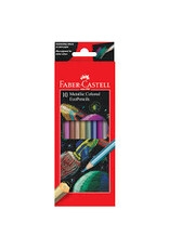 Faber-Castell 10 Metallic Colored EcoPencils