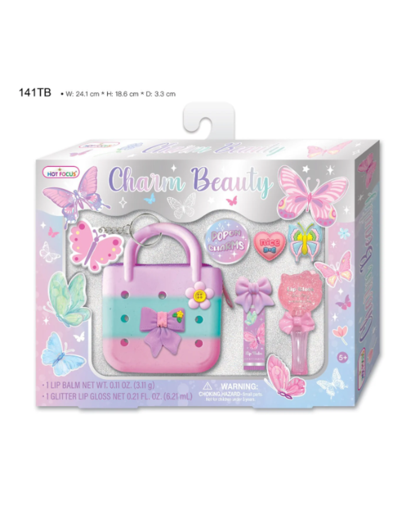 Hot Focus Inc Charm Beauty, Tie Dye Butterfly
