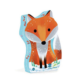 DJECO Ginger Little Fox Silhouette Puzzle 24pc