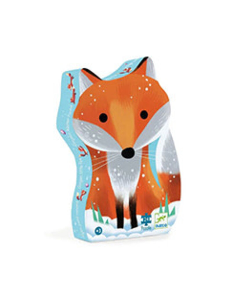 DJECO Ginger Little Fox Silhouette Puzzle 24pc