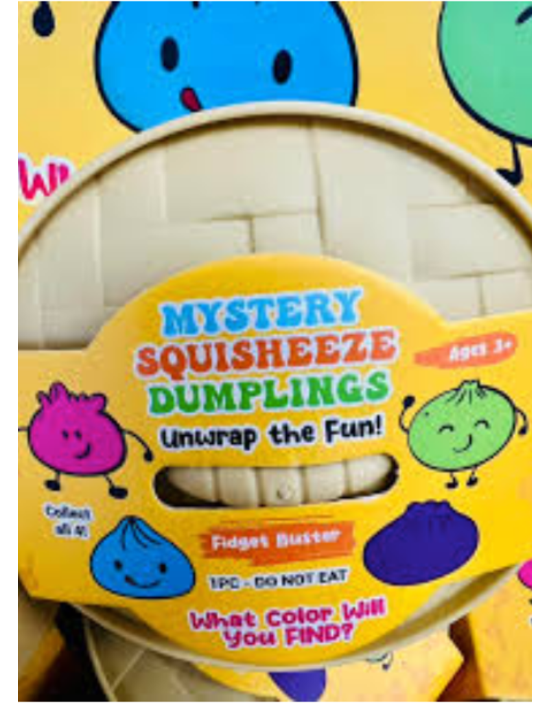 Showcase Squisheeze Mystery Dumpling in a Basket