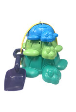 American Plastic Toys Stacking Turtle Pail Set Plastic Toy for Kids