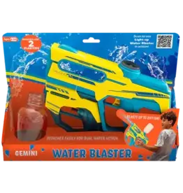 South Beach Bubbles Gemini 2-in-1 Light Up Water Blaster