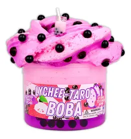 DOPESLIMES Dope Slimes Lychee Taro Boba Slime