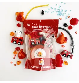EGKD Fire Station (Cherry Mango) KidDough Play Kit